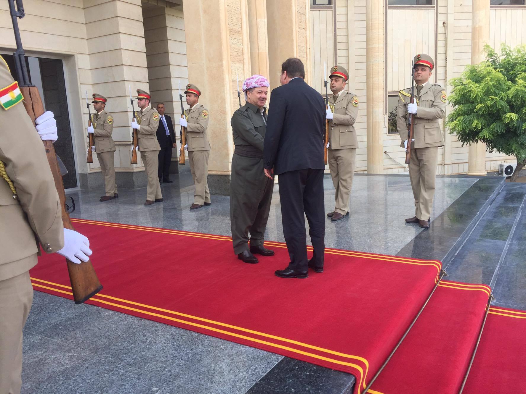 FOTO- Barzani İsveç Başbakanı ile görüştü